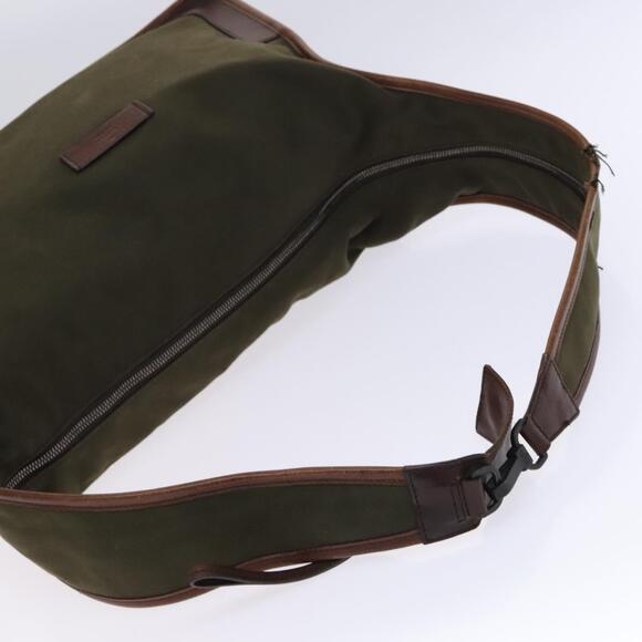 GUCCI Shoulder Bag Canvas Khaki - Picture 7 of 16